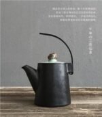 Black Clay Tea Pot 250ml