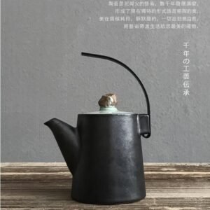 Black Clay Tea Pot 250ml
