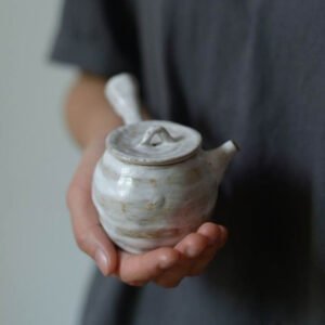 White Clay KyusuTeapot 150ml