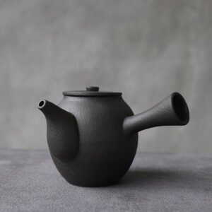 Black Ceramic Kyusu 360ml