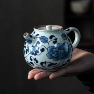 Chinese Blue and White Porcelain Tea Pot 140ml