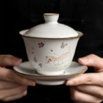 Ceramic Cat Gaiwan 135ml