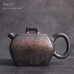 Gilded Ceramic Tea Pot 220ml