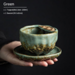 Ceramic Tea Cup and Sauser 130ml