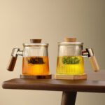 Glass Tea Infuser Mug 400ml