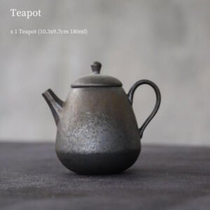 Chinese Iron Rust Glaze Tea Pot  180ml