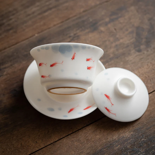 Porcelain Gaiwan Tea Set 150ml