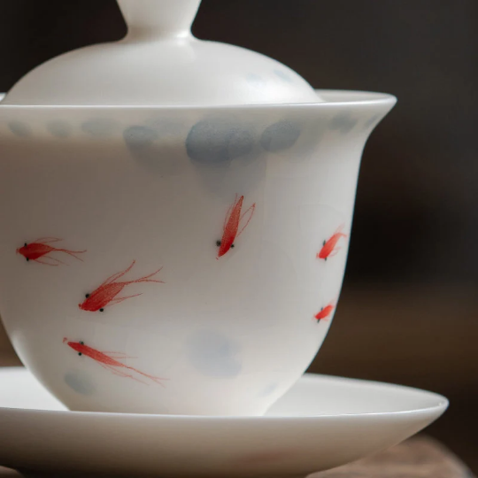 Porcelain Gaiwan Tea Set 150ml