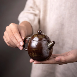Vintage Japanese Clay Tea Pot 200ml