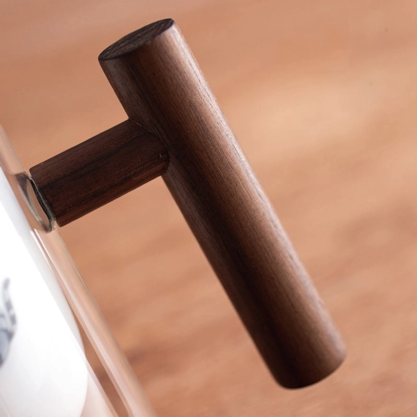 product dimension reference for 420ml glass tea infuser mug with ceramic filter