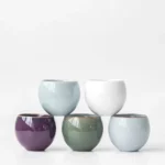size dimension 80ml five great kilns chinese tea cup