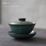 antique peacock glaze chinese gaiwan 100ml style a