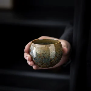 authentic jian zhan kiln transformation chinese tea cup full view