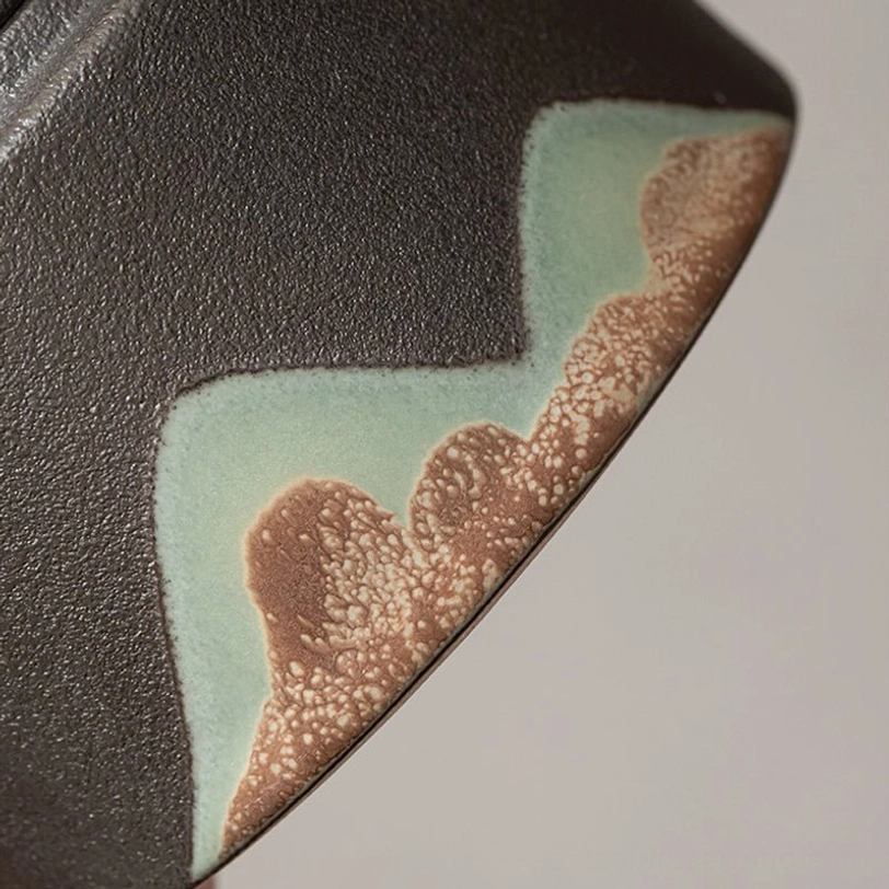 black mountain ceramic teapot with infuser gift packaging