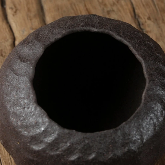 celadon glaze lid detail for ceramic tea storage canister