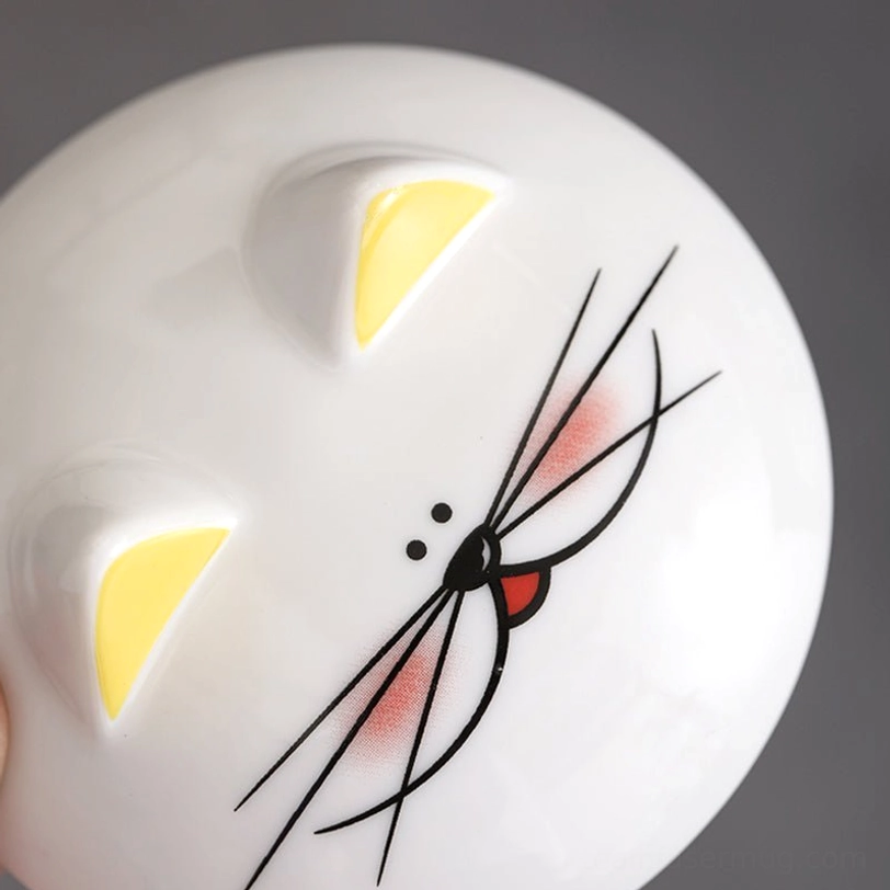 ceramic infuser for cat tea infuser mug with fine filter holes