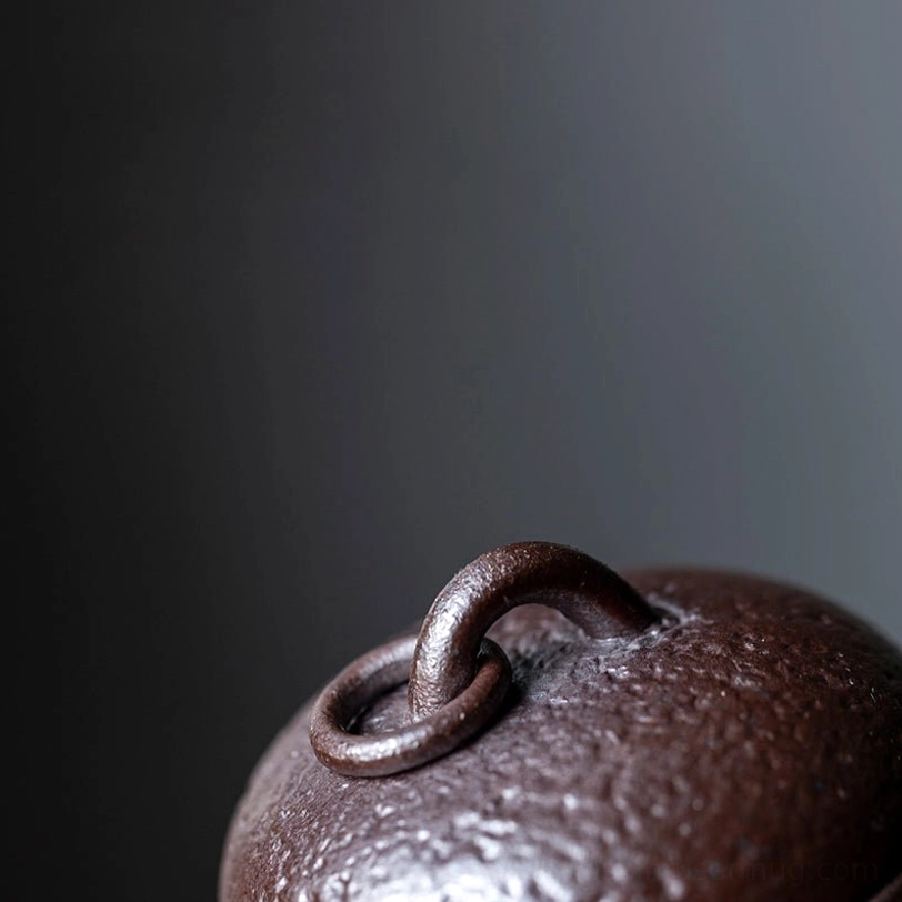 lid of 150ml textured Chinese ceramic teapot with infuser