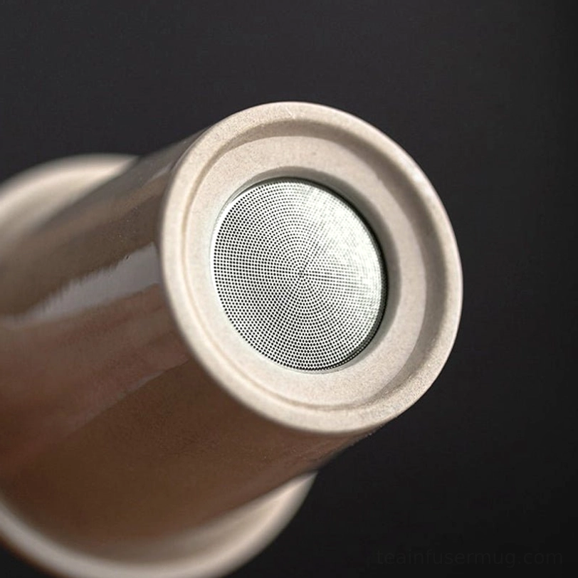fine mesh tea infuser for loose leaf ceramic tea infuser mug