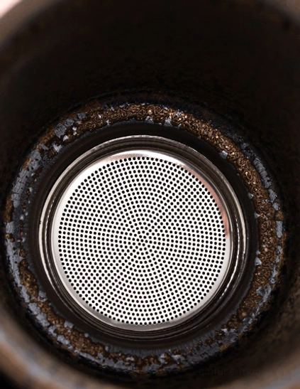 built-in fine stainless steel infuser for ceramic tea infuser mug