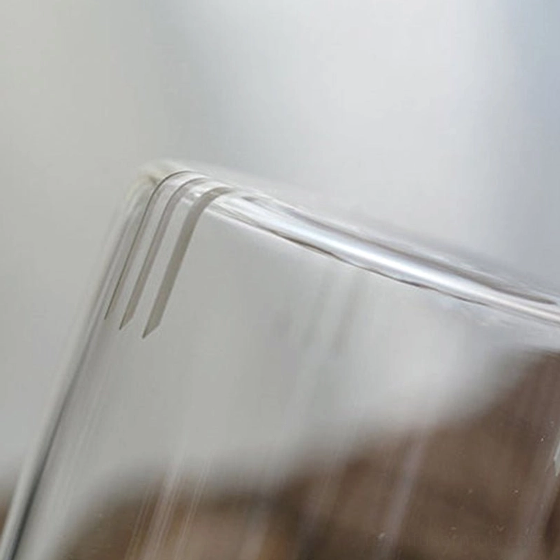 built-in fine hole glass infuser for 500ml kyusu glass teapot