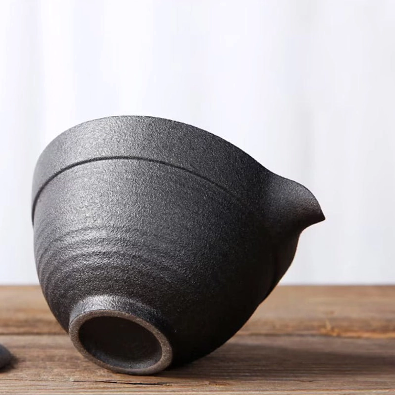 portable travel tea set full components layout