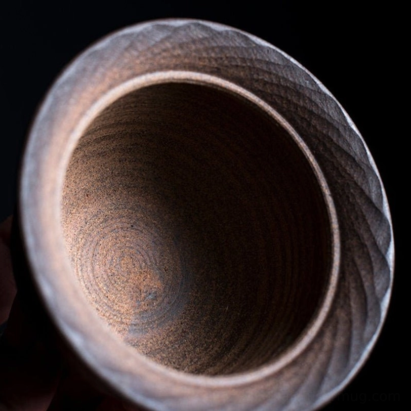 gaiwan tea cup set against dark background