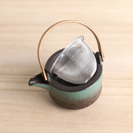 detached stainless steel tea infuser for 200ml gradient ceramic teapot