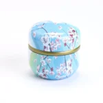 style c floral airtight tea storage matcha canister