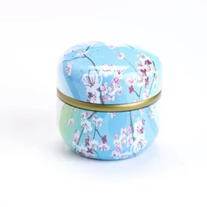 style c floral airtight tea storage matcha canister