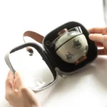125ml portable travel tea set complete with storage bag